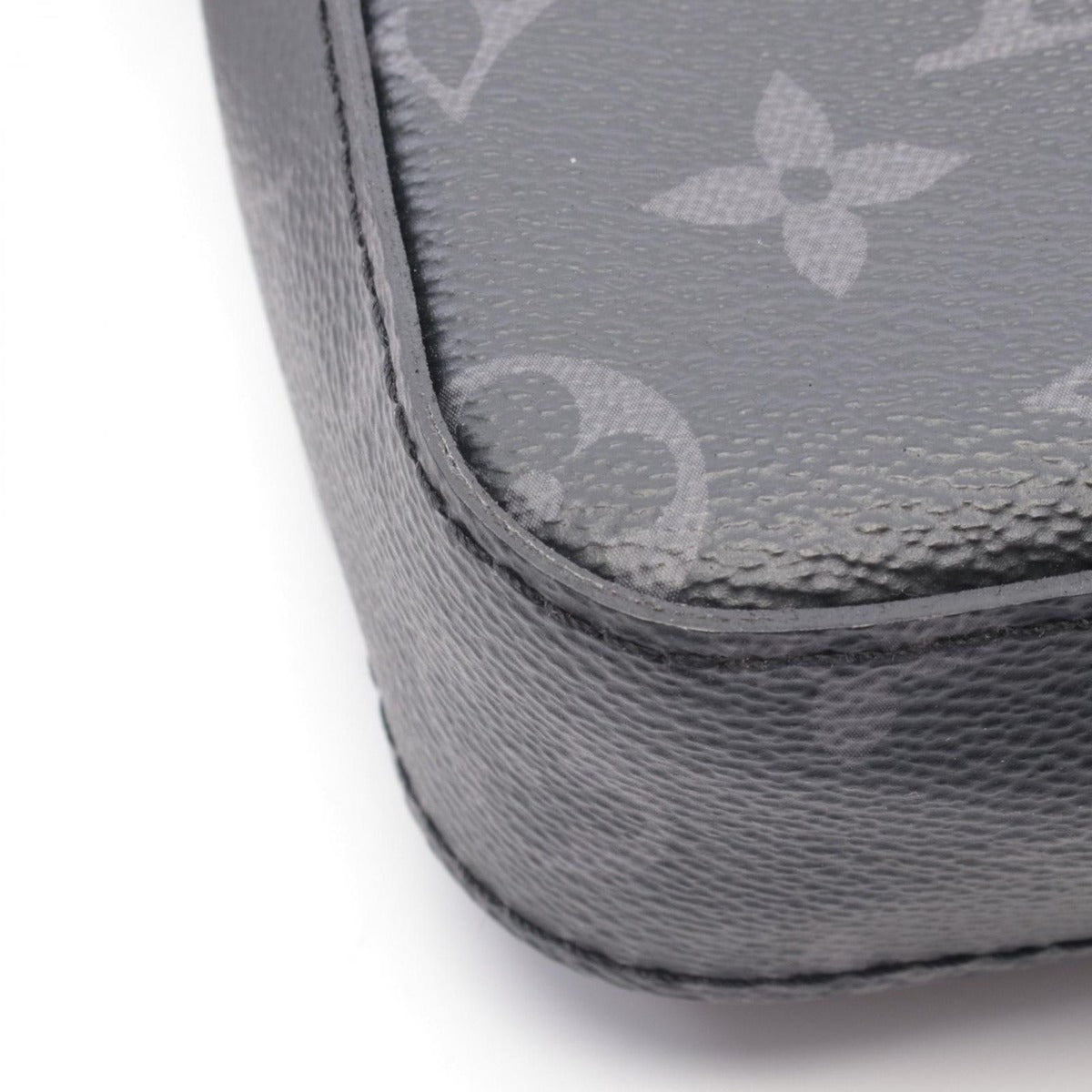 Louis Vuitton Shoulder Bag Trio Messenger Canvas Leather Gray Black — view 5