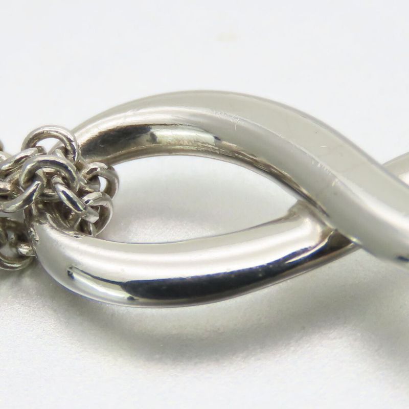 Tiffany & Co Necklace Infinity Silver 925 Approx 6.0g Silver Pendant W Chain