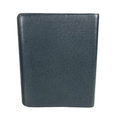 Louis Vuitton Notebook Cover Agenda Bureau R20409 Taiga Leather Black