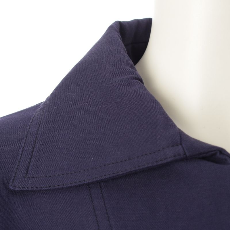 Celine Cotton Phoebe Period Pullover Top 20an8 Navy 38