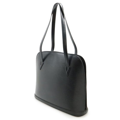 Louis Vuitton Epi Lu Sac Shoulder Bag Tote Bag Shoulder Tote Leather Noir Black