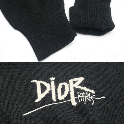 Dior Sean Stussy 20AW Cashmere Knit Size S Black