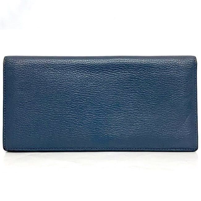Loewe Folding Long Wallet Ec21115 Light Navy Anagram Wallet