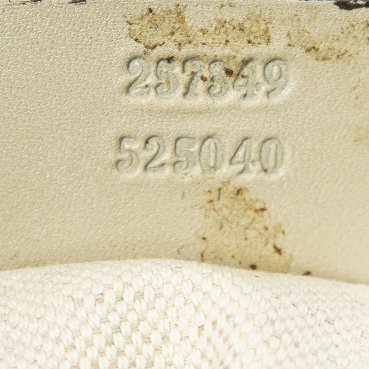 Gucci Large Web Mayfair Top Handle Beige Ivory GG Canvas — view 10