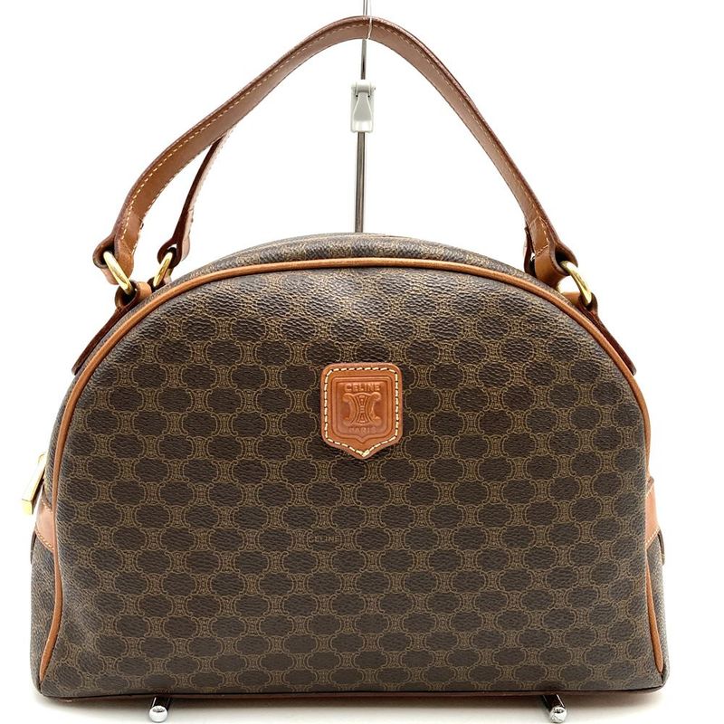 Celine Mc98/1 Macadam Handbag Brown PVC Ladies Men Fashion  Gift
