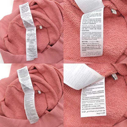 Gucci Sweatshirt Dog Rhinestone XS Pink 100% Cotton Long Sleeve Women's
