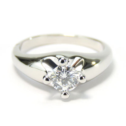 Bulgari Ring - Corona Solitaire Pt950 Diamond Approx 6.7g Platinum Jewelry 1P