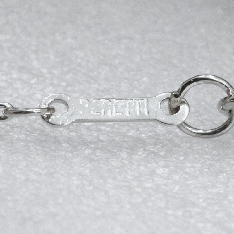 Tiffany & Co Open Heart Elsa Peretti 925 Silver Ladies 2.4g Necklace