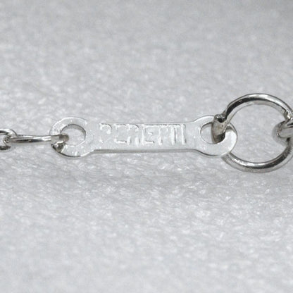 Tiffany & Co Open Heart Elsa Peretti 925 Silver Ladies 2.4g Necklace