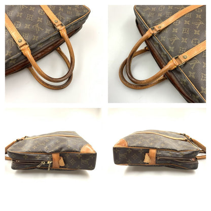 Louis Vuitton Monogram Porte Document Voyage Business Bag M53361 Brown
