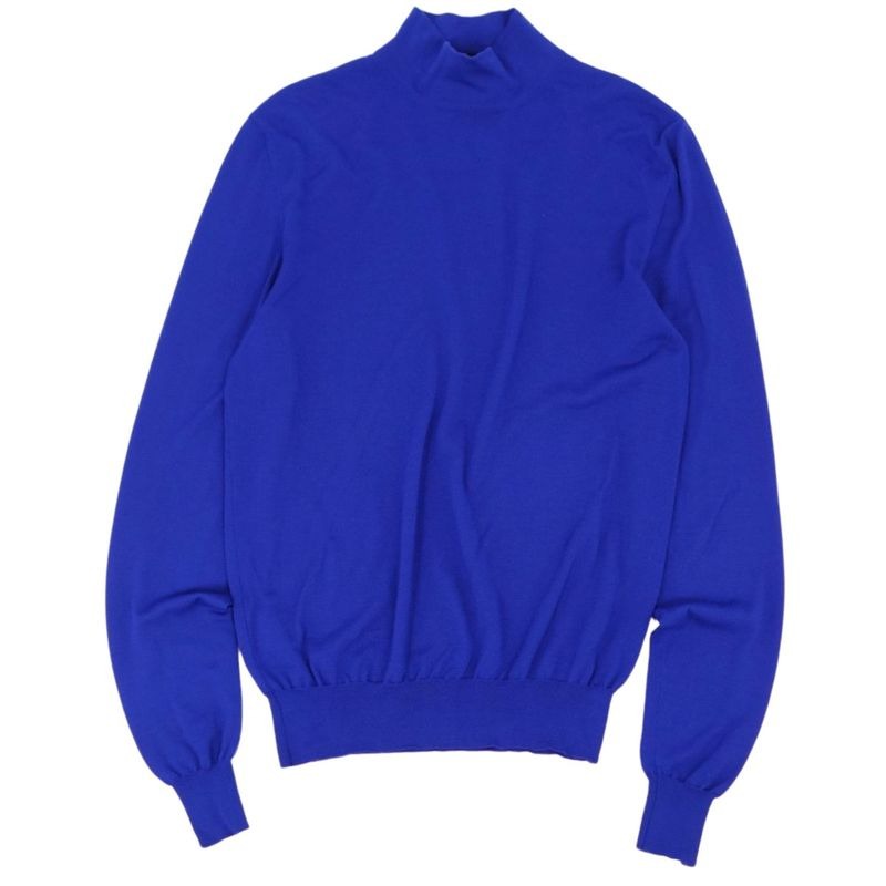Hermes Knit Sweater High Neck Pullover Wool