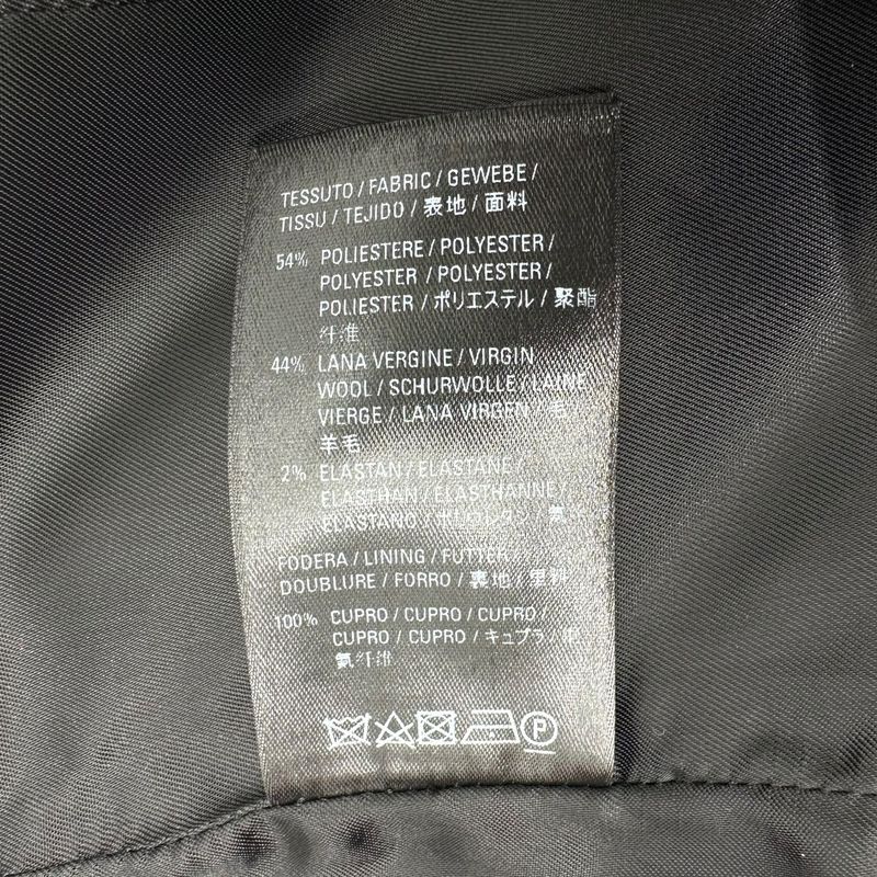 Balenciaga 19ss Plaid Draping Skirt Checked 3d Cut Skirt 34(xs) Gray×black