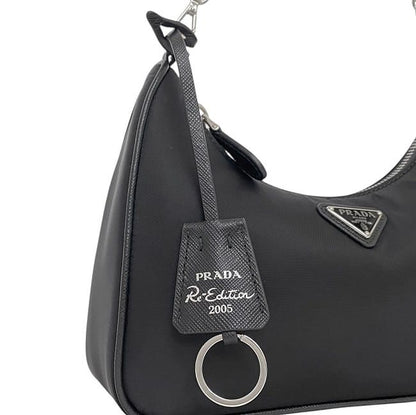 Prada 2way Bag Black NERO Reedition 2005