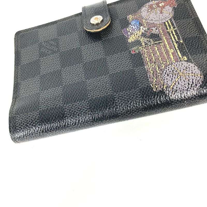 Louis Vuitton Notebook Cover Illustre Agenda PM R21130 Damier Graphite Canvas