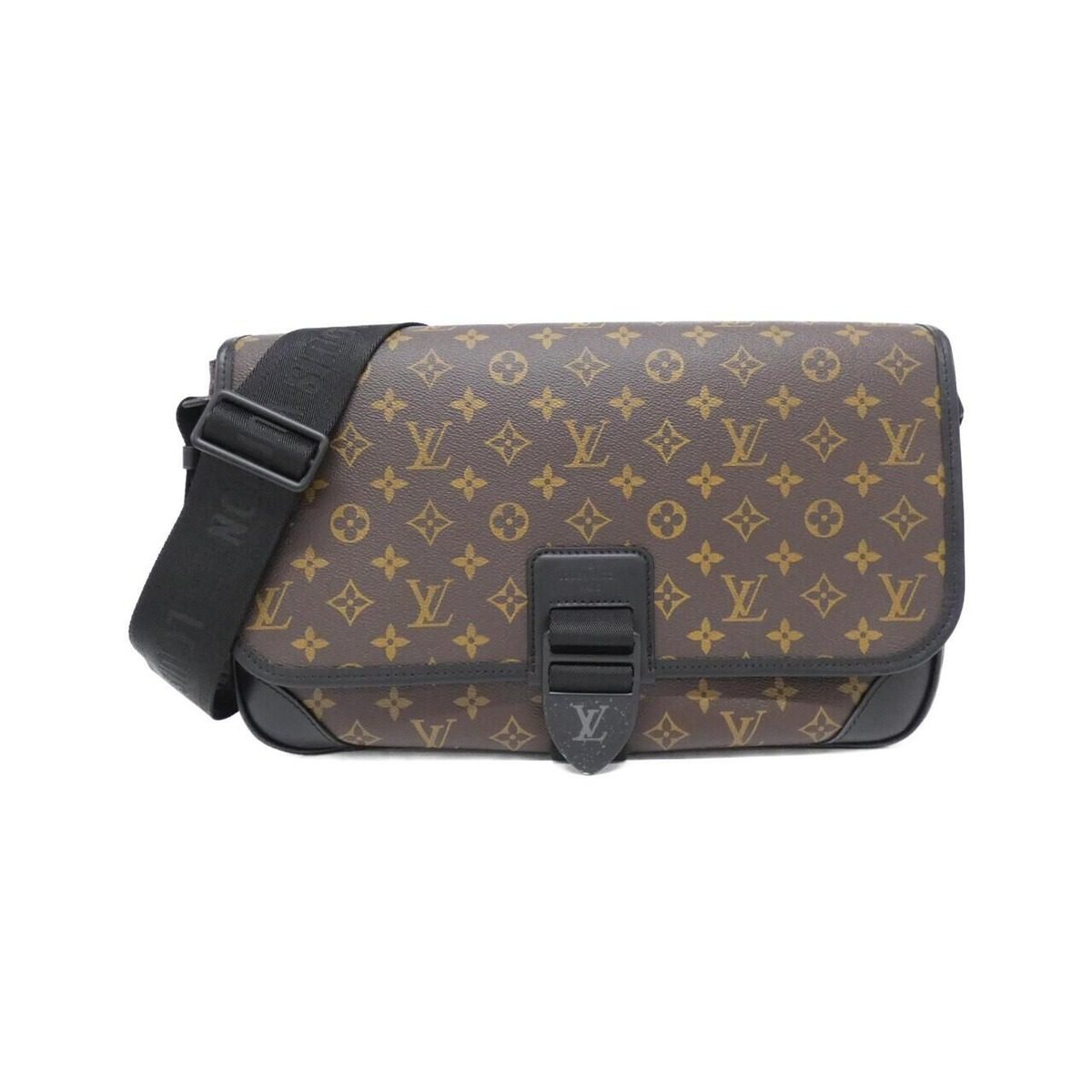 Louis Vuitton Monogram Macassar Arch Messenger GM Shoulder Bag