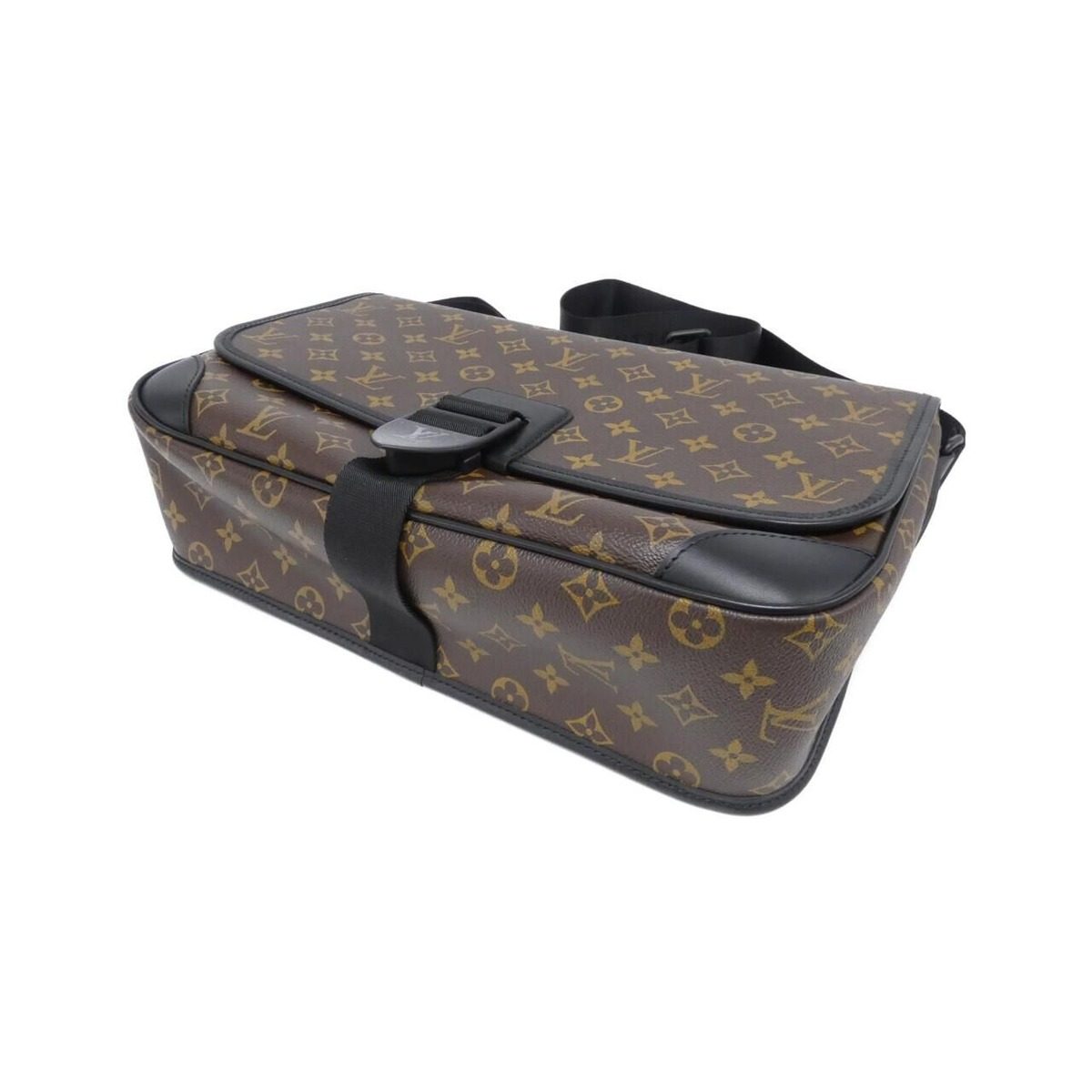 Louis Vuitton Monogram Macassar Arch Messenger GM Shoulder Bag — view 3
