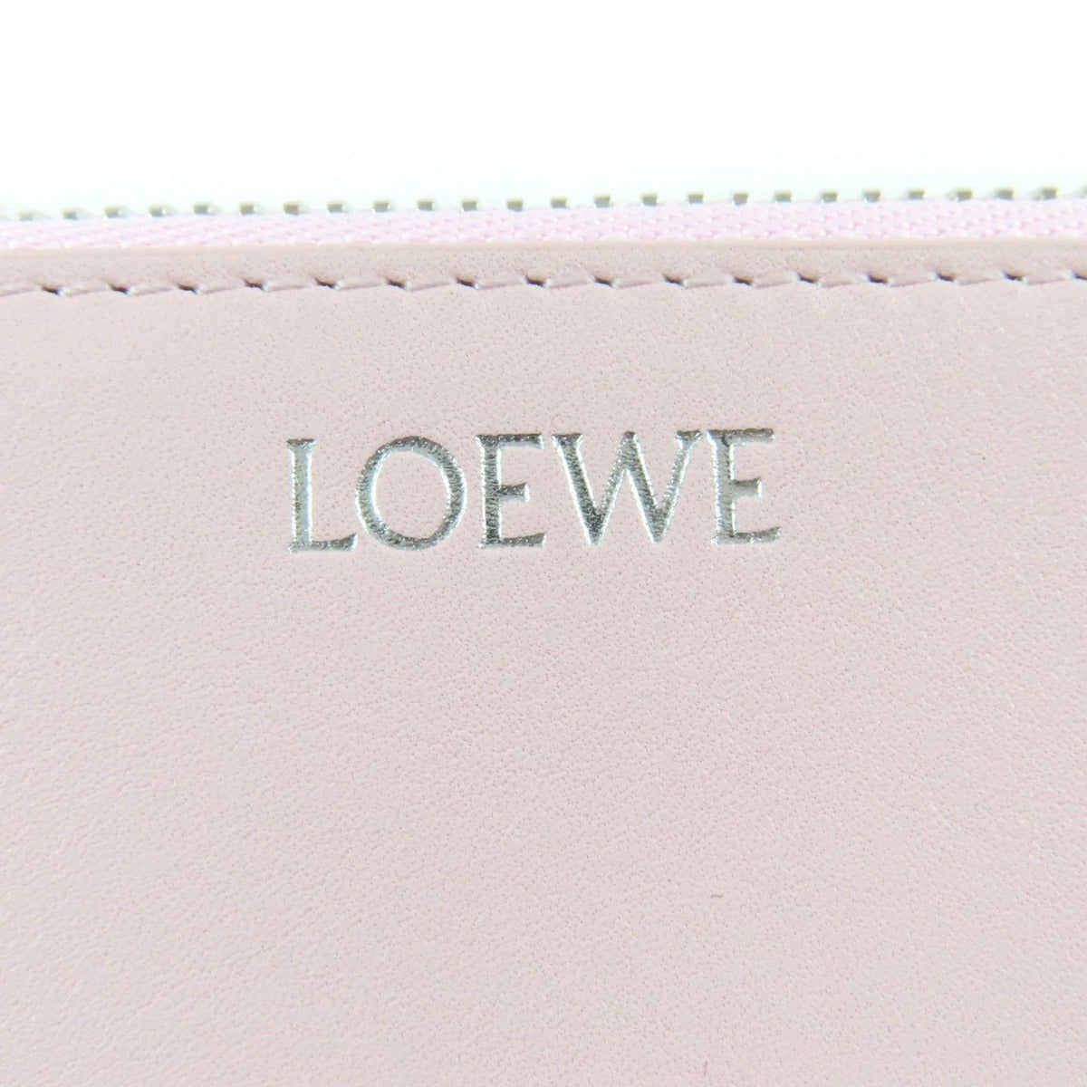 Loewe Pebble Coin Card Holder Shiny Napa Cafe Blossom Anagram Zip — view 7