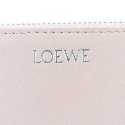Loewe Pebble Coin Card Holder Shiny Napa Cafe Blossom Anagram Zip — view 7