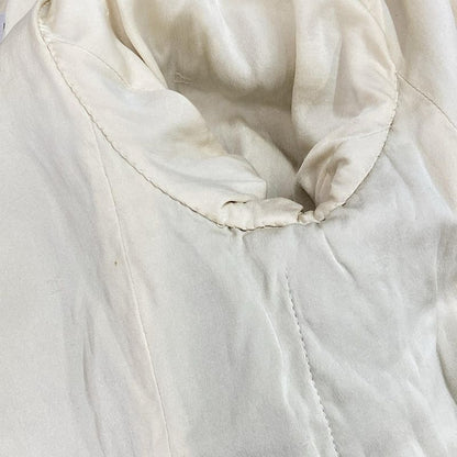 Chanel Jacket Size 42 L Women's P09771 Black And Ivory Tweed / Long Sleeves /