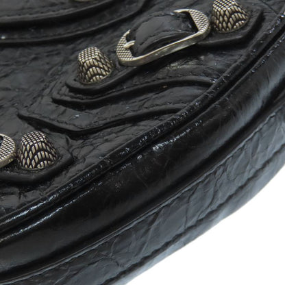 Balenciaga Heart Motif Shoulder Bag Leather Women