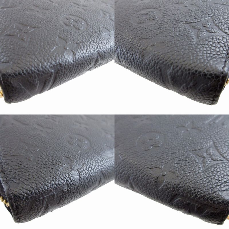 Louis Vuitton Monogram Empreinte Zippy Wallet M61864 IC Chip Round Zipper Long