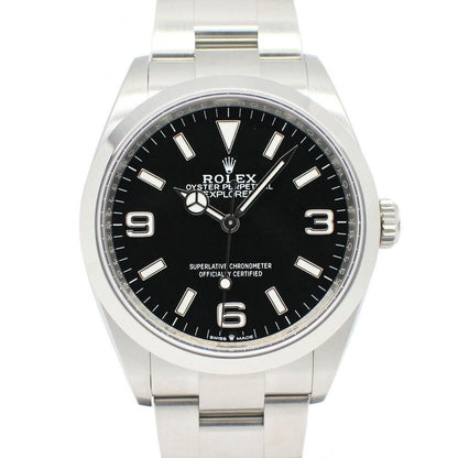 Rolex Explorer-i Random Black SS Automatic Winding