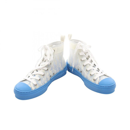 Dior Homme Sneakers Oblique Clubbers High Cut White Blue — view 3