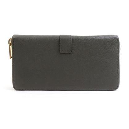 Saint Laurent Round Zipper Long Wallet