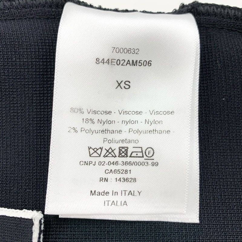 Christian Dior Top Black White Bra Bralette