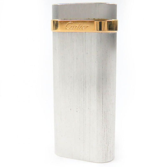 Cartier Hairline New Shape Oval Short Logo Engraved Roller Type