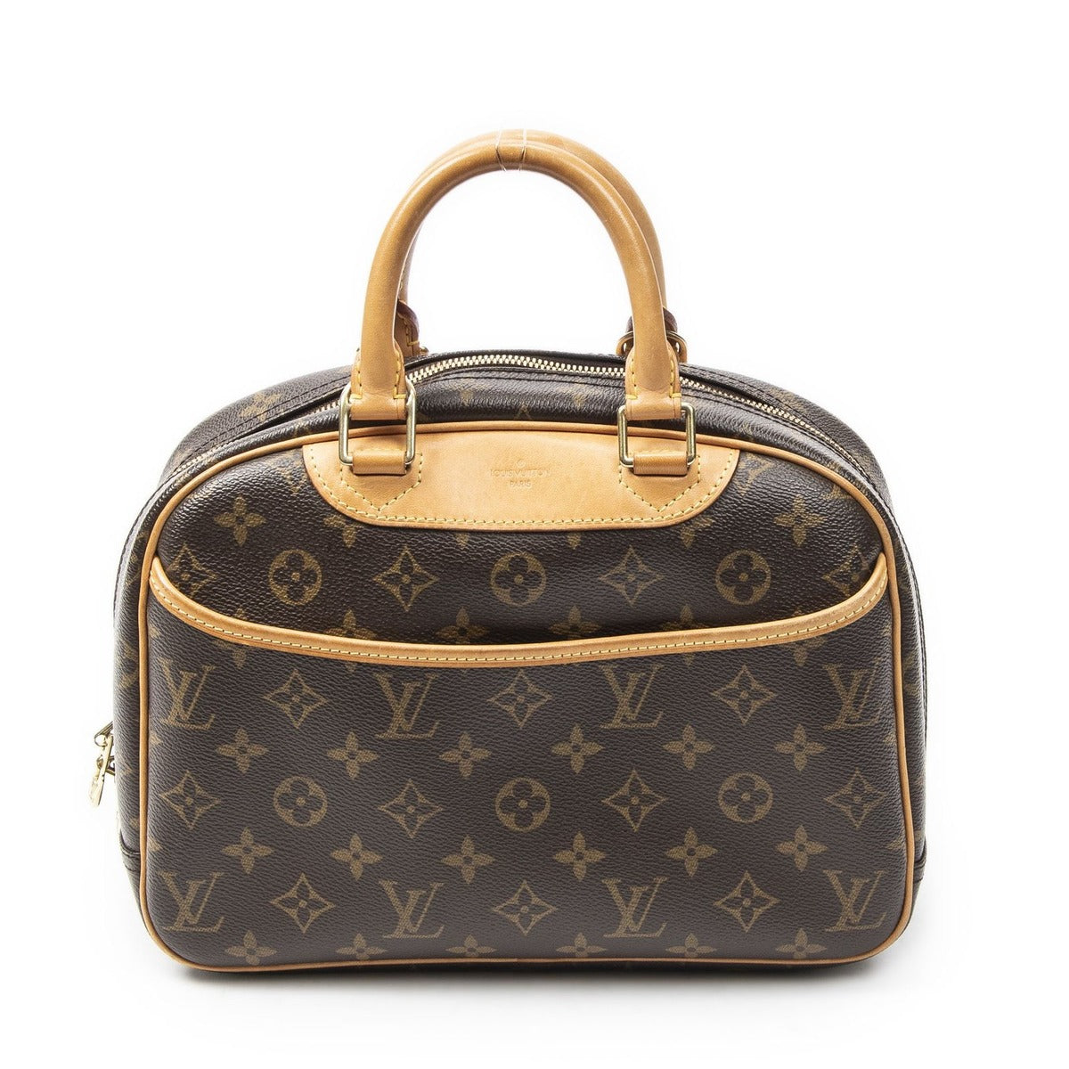 Louis Vuitton Trouville Brown Monogram Canvas Handbag
