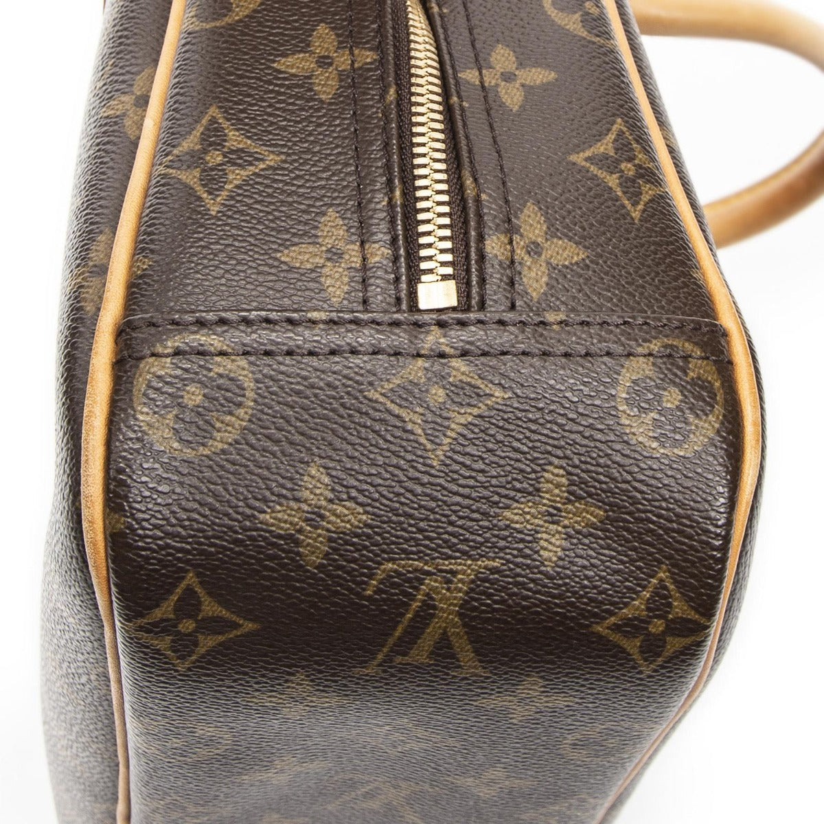 Louis Vuitton Trouville Brown Monogram Canvas Handbag — view 8