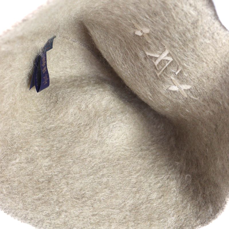 Louis Vuitton 2024 M1184s LV Fluffy Hat Mohair Wool Logo Embroidery Bucket Hat