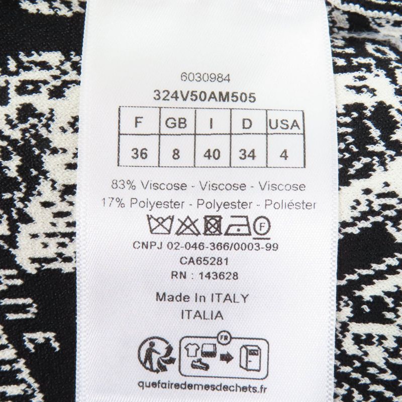 Christian DIOR 23AW 324v50am505 Plan De Paris Cropped Raglan Sleeve Bomber