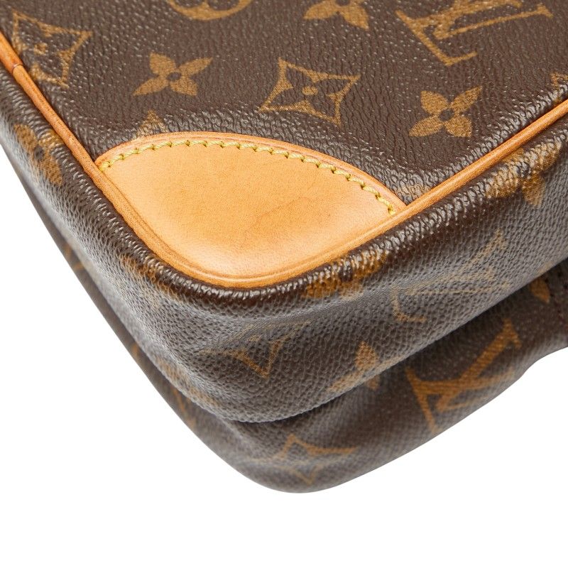 Louis Vuitton Monogram Amazon Crossbody Shoulder Bag M45236 Brown PVC Leather