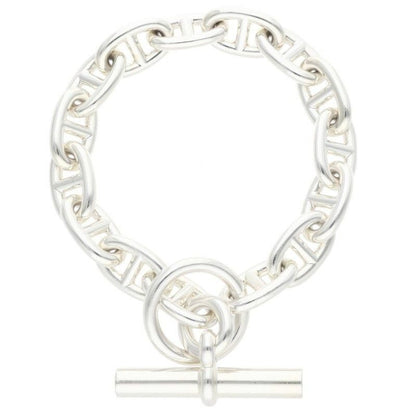 Hermes Chaine D'ancre MM Silver Bracelet