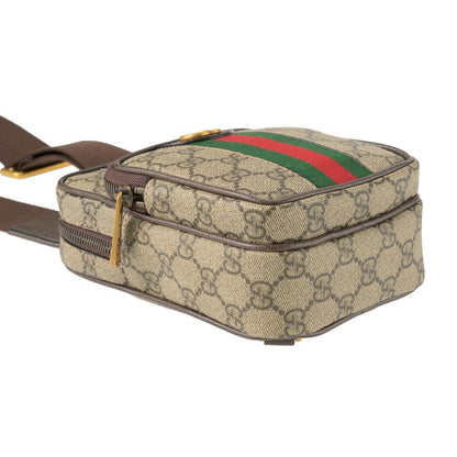 Gucci Waist Bag/body Bag Ophidia Brown