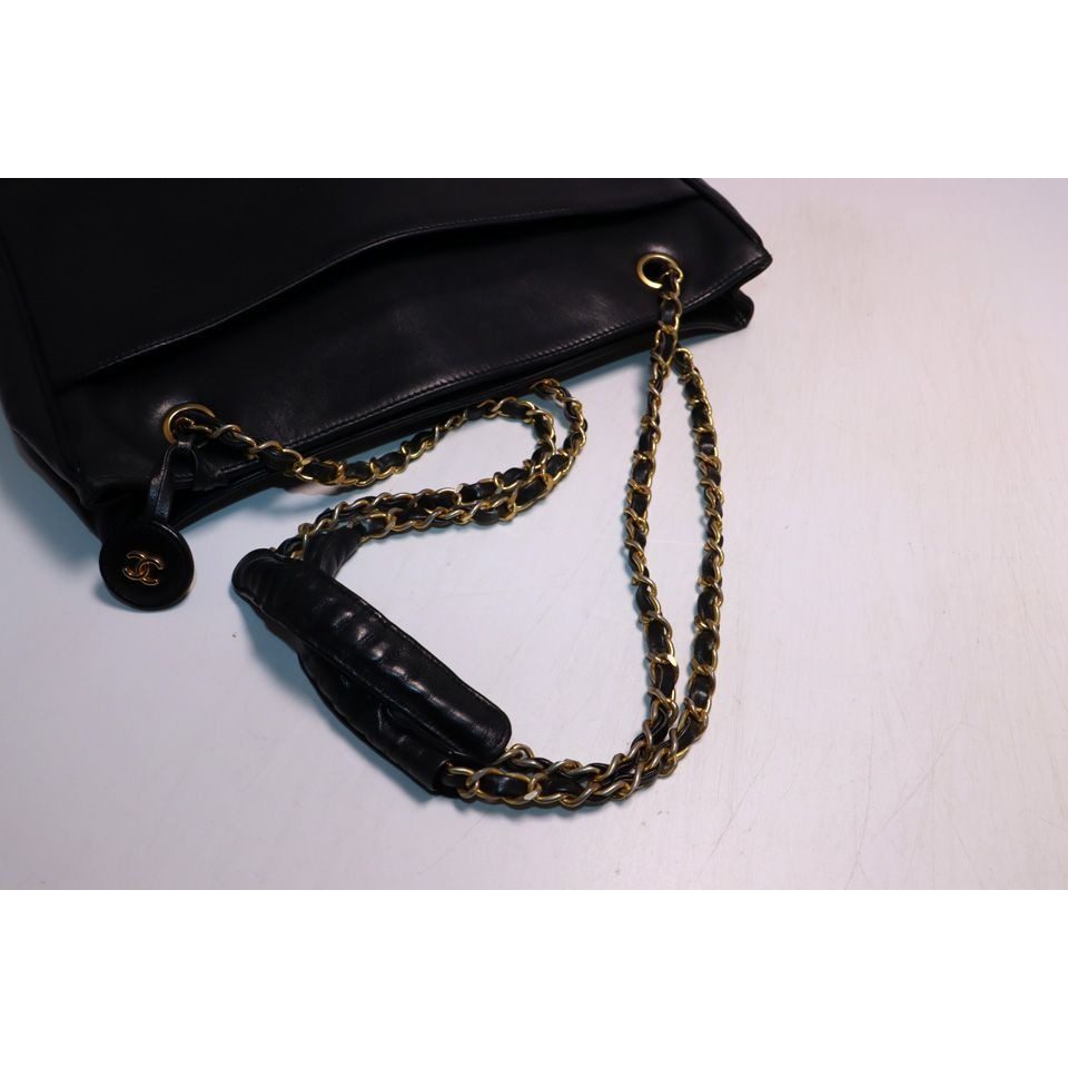 Chanel Quilted Leather Chain Tote — view 6