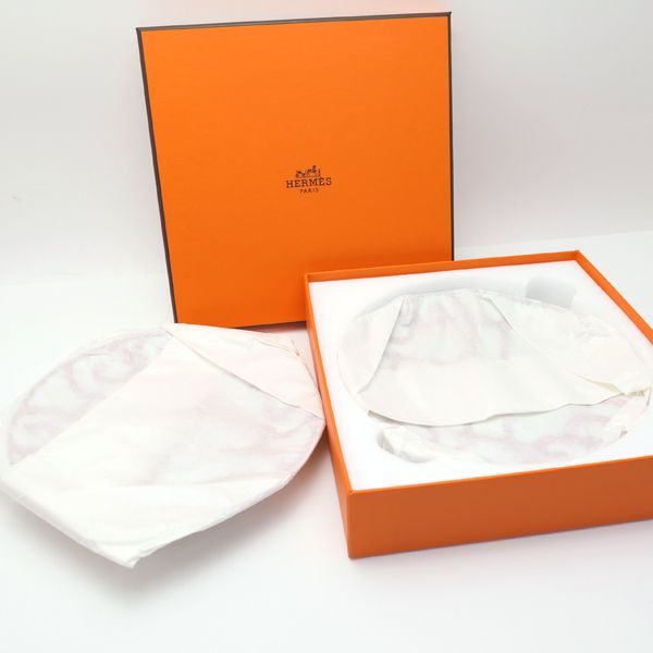 Hermes Guadalquivir Bread Plate No5 Set Of 2 Plate Pair Box Hermes Balcon DU
