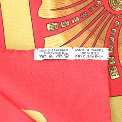 Hermes Carré 90 Carré 90 Cheval Jurc Turkish Horse Scarf Hermes Red