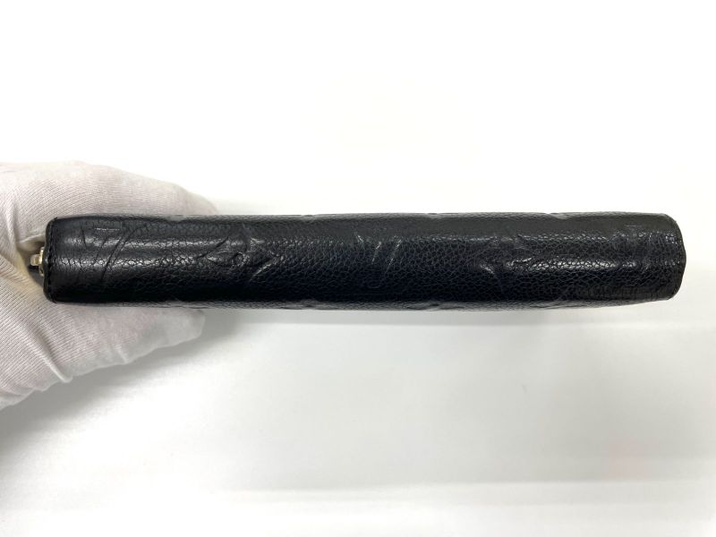 Louis Vuitton Monogram Empreinte Zippy Wallet Round Zip Wallet Long Wallet