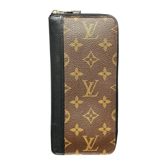 Louis Vuitton Zippy Wallet Vertical Monogram Macassar