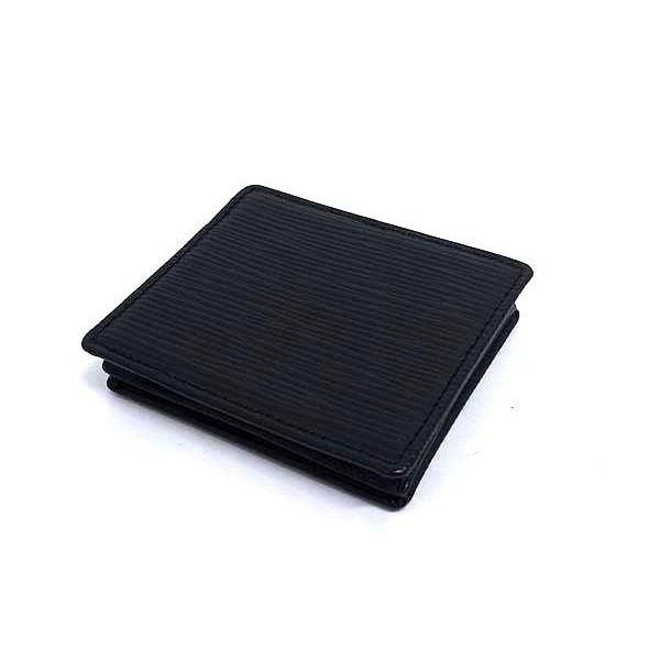 Louis Vuitton Epi Porte Monet Boite Coin Purse Black — view 2