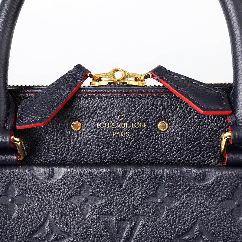 Louis Vuitton Handbag Speedy Bandouliere 25 Marine Rouge Rank A