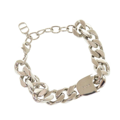 Dior Logo Metal Silver Chain Bracelet 1063 Dior Men's