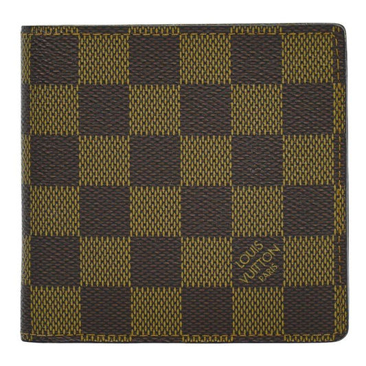 Authentic Louis Vuitton LV Portobier Carte Cles Di Monet Damier Ebène Fold