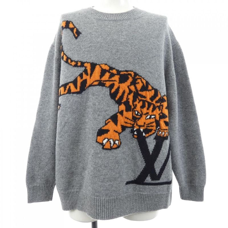 Louis Vuitton Taiga Intarsia Pullover Hmn77 Wh56 Knit