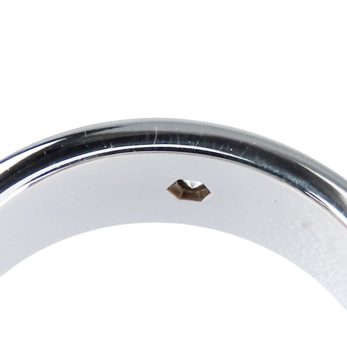 Cartier C de Cartier Ring Platinum Diamond Weddin — view 7