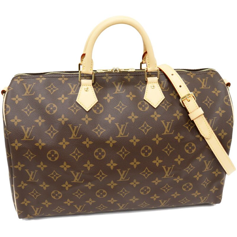 Louis Vuitton Boston Bag Shoulder Bag Monogram Speedy Bandoliere 40 2WAY Travel