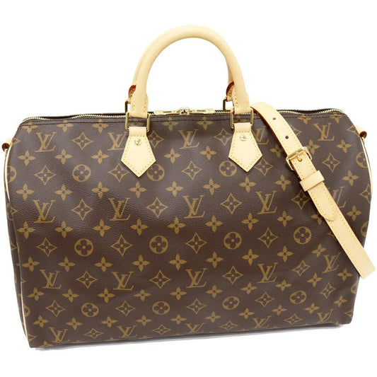 Louis Vuitton Boston Bag Shoulder Bag Monogram Speedy Bandoliere 40 2WAY Travel